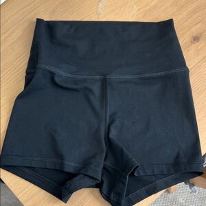 FLEO High Rise Black Women's Shorts